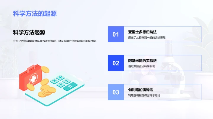 科学概念与方法PPT模板