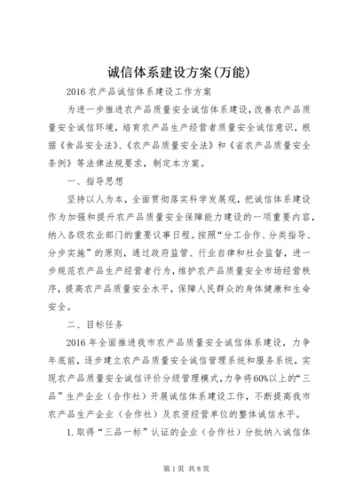 诚信体系建设方案(万能)_1.docx