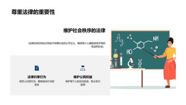 小学法治课堂PPT模板