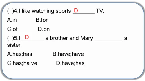 Unit5 SectionB 2a-2c（人教新目标七年级上册 Unit5 Do you have 