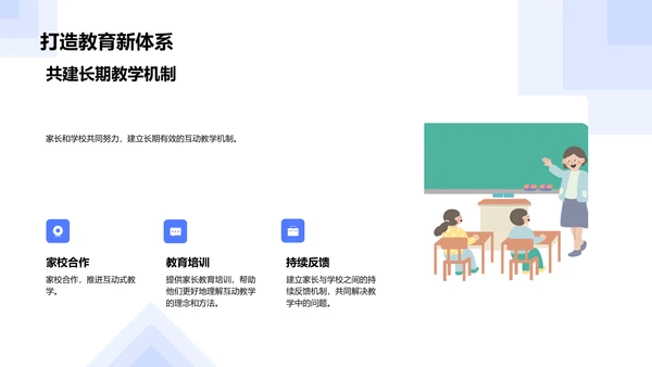 互动教学模式学习报告PPT模板