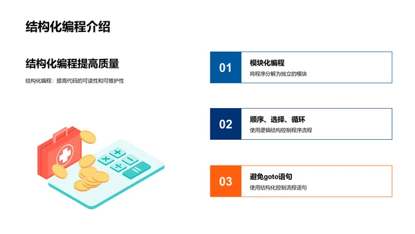 编程基础教学PPT模板