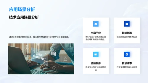 IT新技术发布报告PPT模板