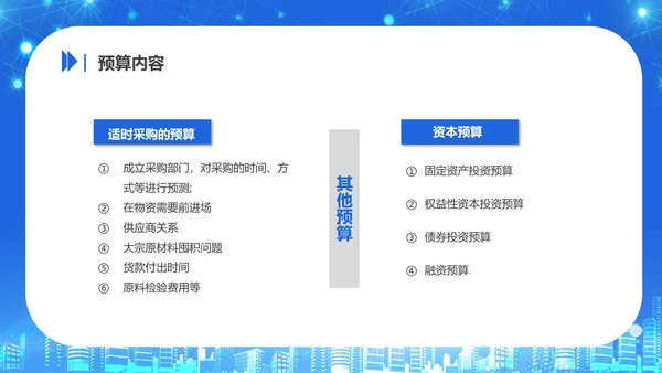 商务风公司企业财务预算培训PPT课件
