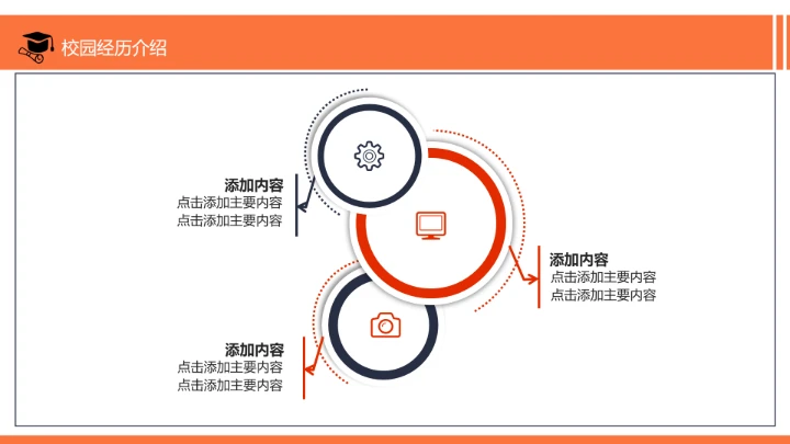 研究生教育背景社会实践复试简历PPT模版