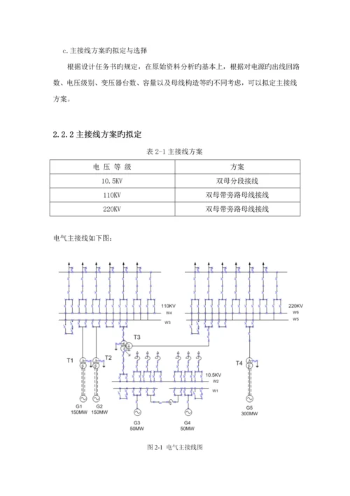 发电厂优质课程设计.docx