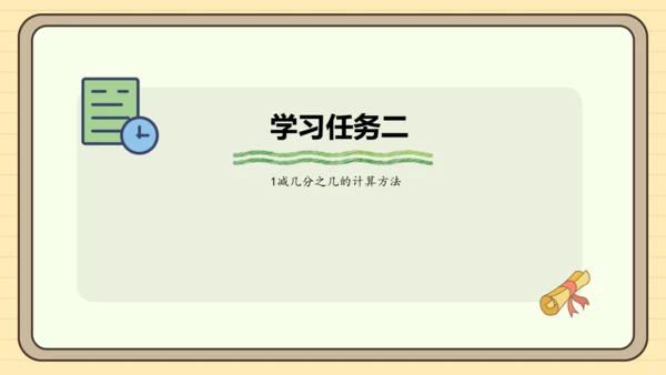 8.5 分数的简单计算 课件(共24张PPT) 人教版 三年级上册数学