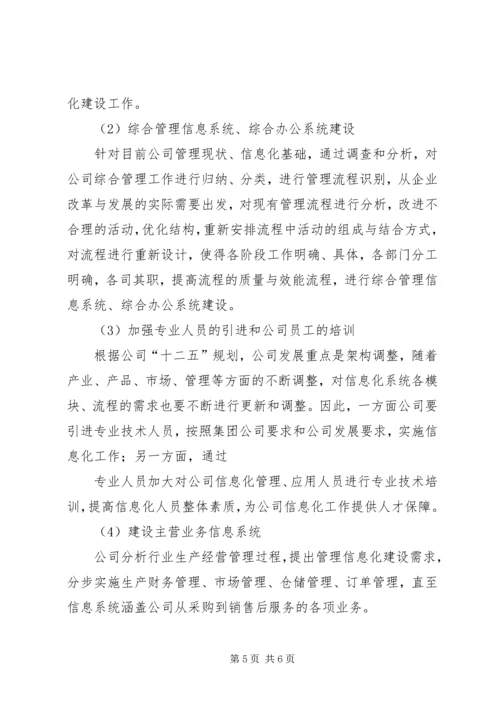 企业信息化建设报告.docx