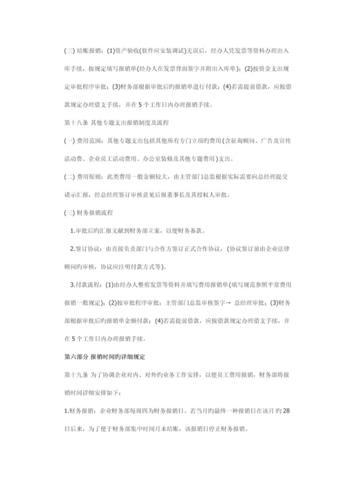 基金管理公司费用报销管理制度.docx