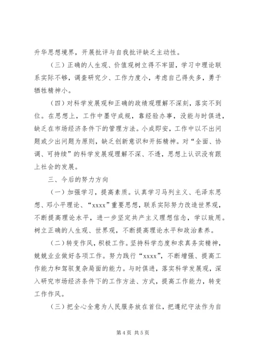 残联副理事长党性分析材料 (3).docx