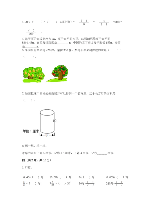 河北省【小升初】2023年小升初数学试卷附精品答案.docx