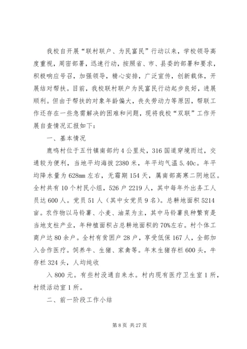 双联工作自查报告.docx