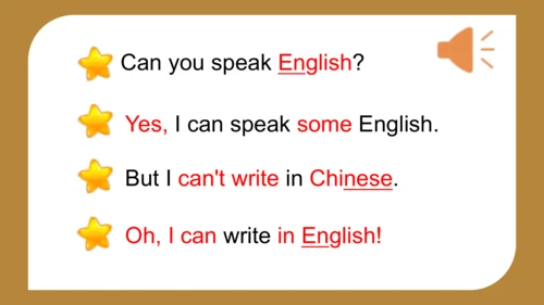 Module 5 Unit 2 I can speak French. 课件(共27张PPT)