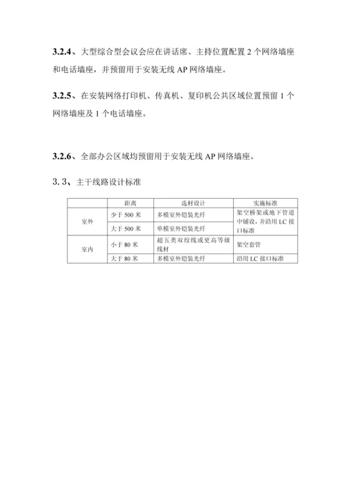 IT网络建设关键技术统一标准.docx