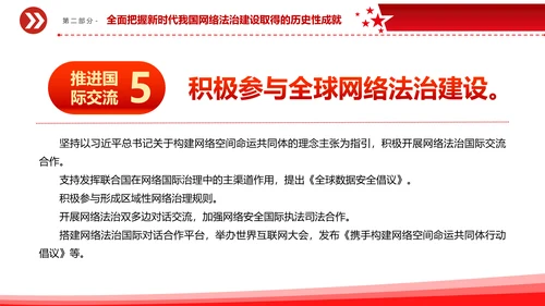 开创新时代网络法治工作PPT模板