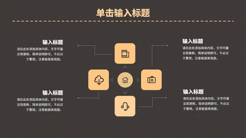 黄色复古风民国双十二活动策划方案PPT模板