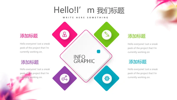 炫酷创意个性年终工作总结汇报商务通用PPT动态模板