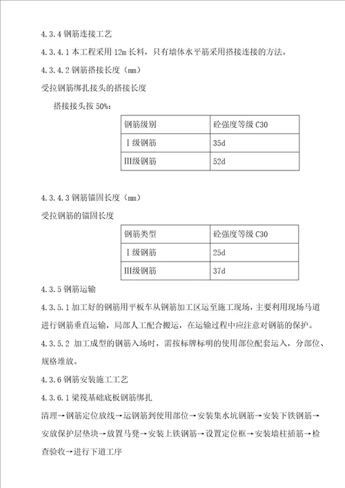 消防水池施工方案 2