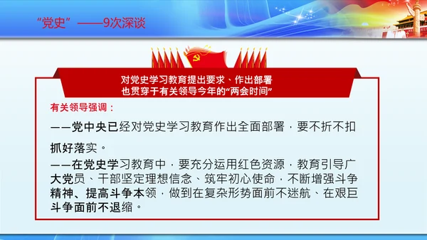 聚焦全国两会到团组高频词PPT模板