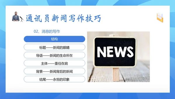 通讯员新闻写作培训记者写作专题知识培训PPT课件