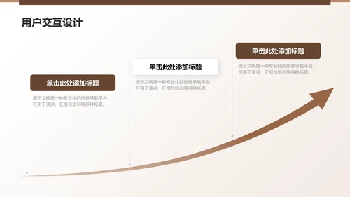 棕色3D风工作方向规划PPT