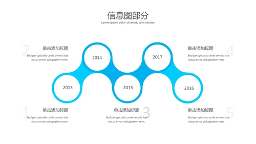 蓝色简洁创意设计公司简介商务PPT模板