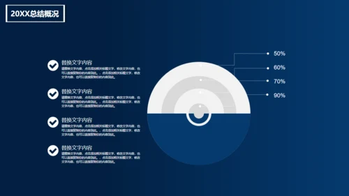 不负过去不惧未来红蓝PK对抗通用PPT模板