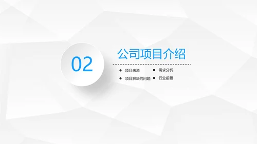精品微立体商业项目宣传融资计划方案PPT模板