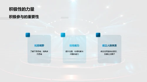社团活动，我们的舞台
