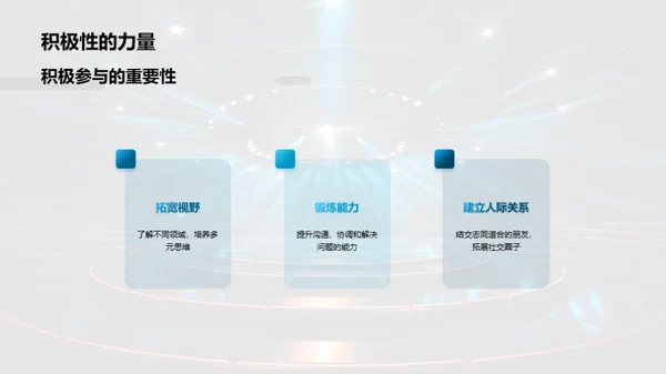 社团活动，我们的舞台