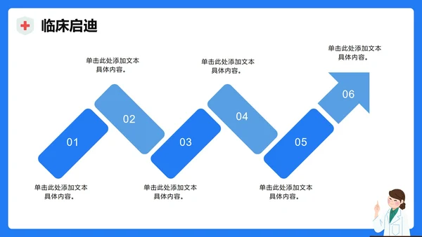 蓝色医疗膨胀风病例分析病例研讨PPT模板