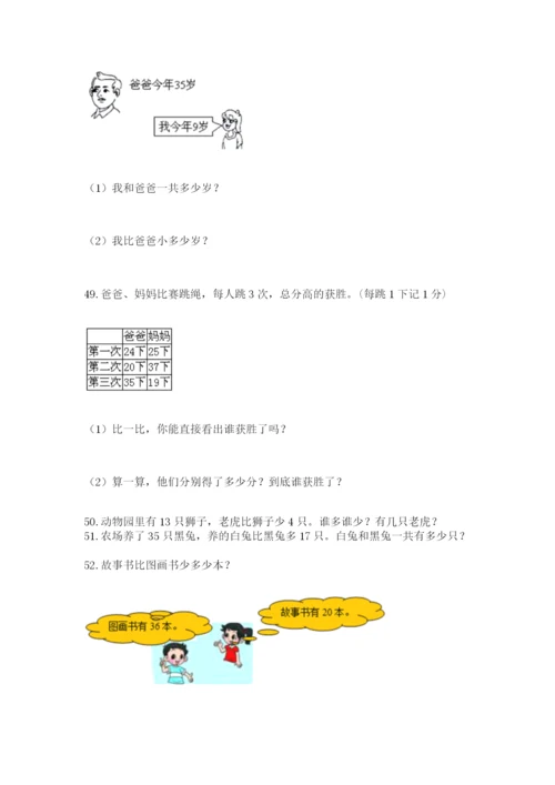 小学二年级上册数学应用题100道附参考答案【轻巧夺冠】.docx