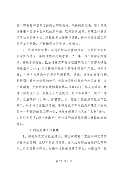 新农村党建工作载体调研报告.docx