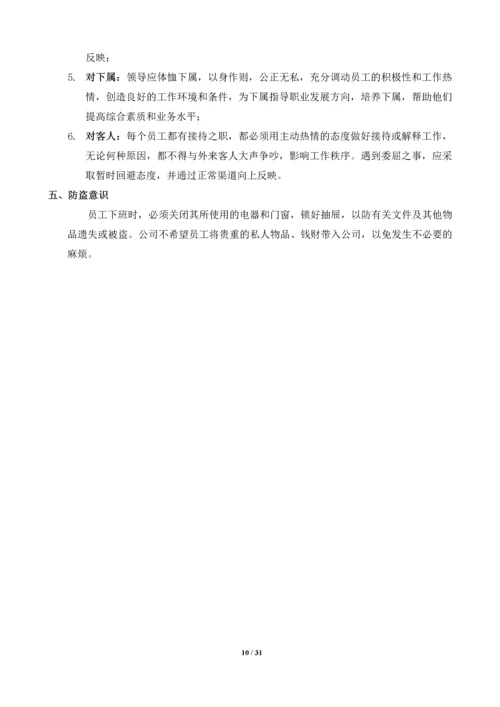 健身俱乐部学院员工手册全册.docx