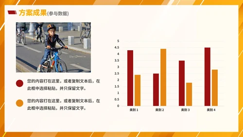 实景橙色渐变体育健康活动方案策划PPT模板
