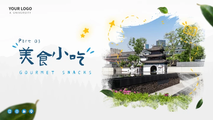 南京城市印象旅游介绍PPT模板