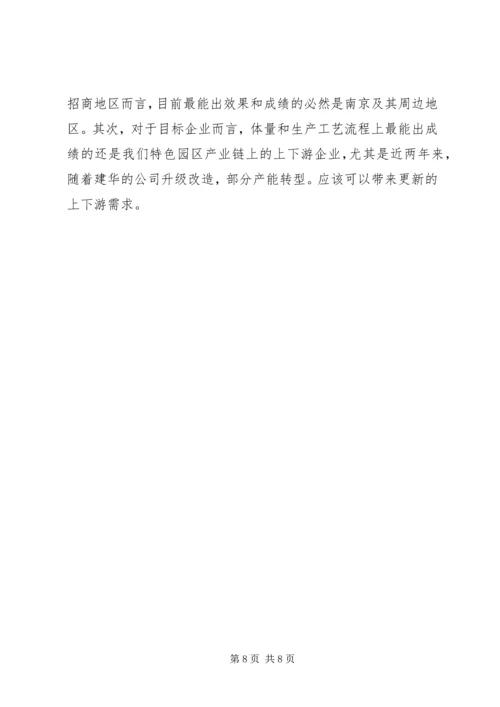 招商人员月工作计划表 (2).docx