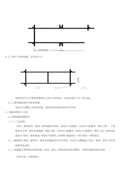 长城杯钢筋施工方案.docx