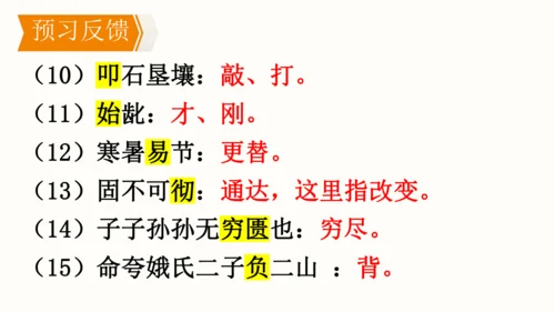 24 愚公移山 教学课件