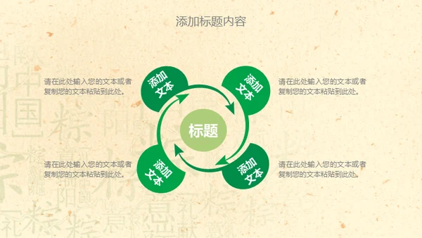 端午节活动粽子情缘通用PPT模板