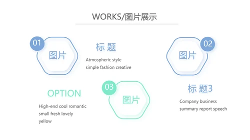 蓝色简约大方医疗公司宣传工作总结动态PPT