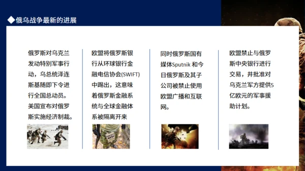 现代战争俄乌冲突专题通用PPT模板