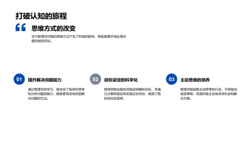 管理学实践答辩PPT模板