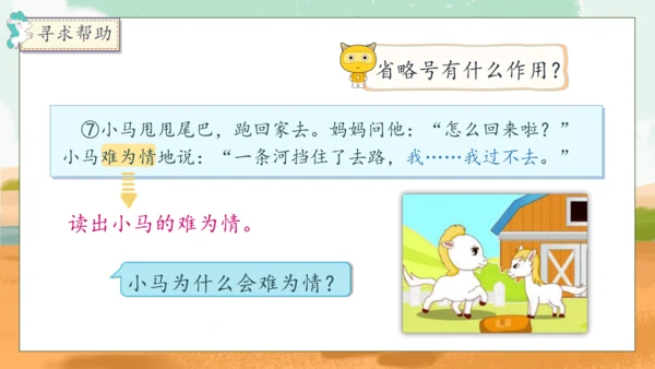 【核心素养】部编版语文二年级下册-14. 小马过河 第2课时（课件）