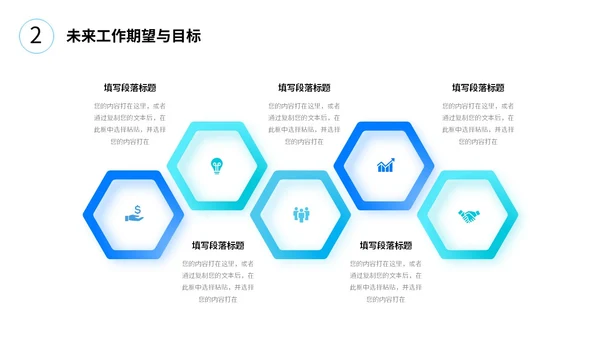 蓝色立体褶皱采购工作总结年终报告新年计划PPT采购年终总结