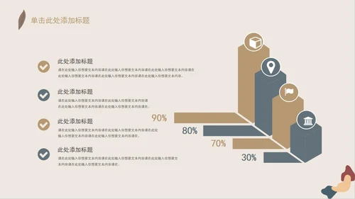 米色简约莫兰迪风学习汇报PPT模板