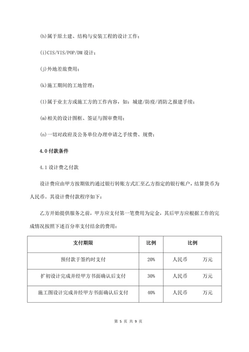 软装工程施工合同(经典)