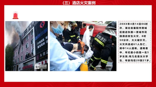 酒店消防安全培训PPT课件模板