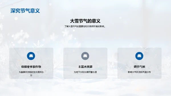 大雪节气与科学