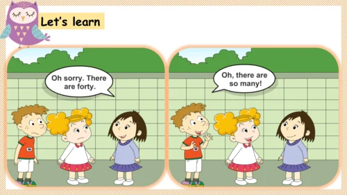 Module 5 Unit 2 There are forty 课件(共21张PPT)